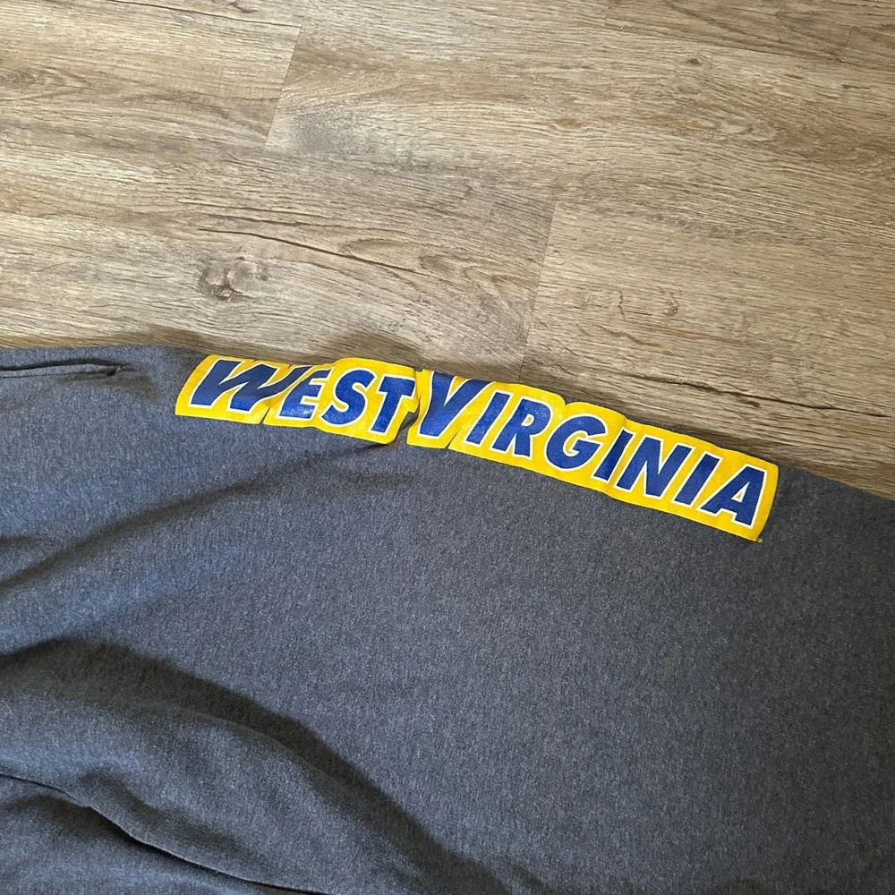 Majestic West Virginia‎ Mountaineers Sweatpants Mens XL Gray Fleece Section 101